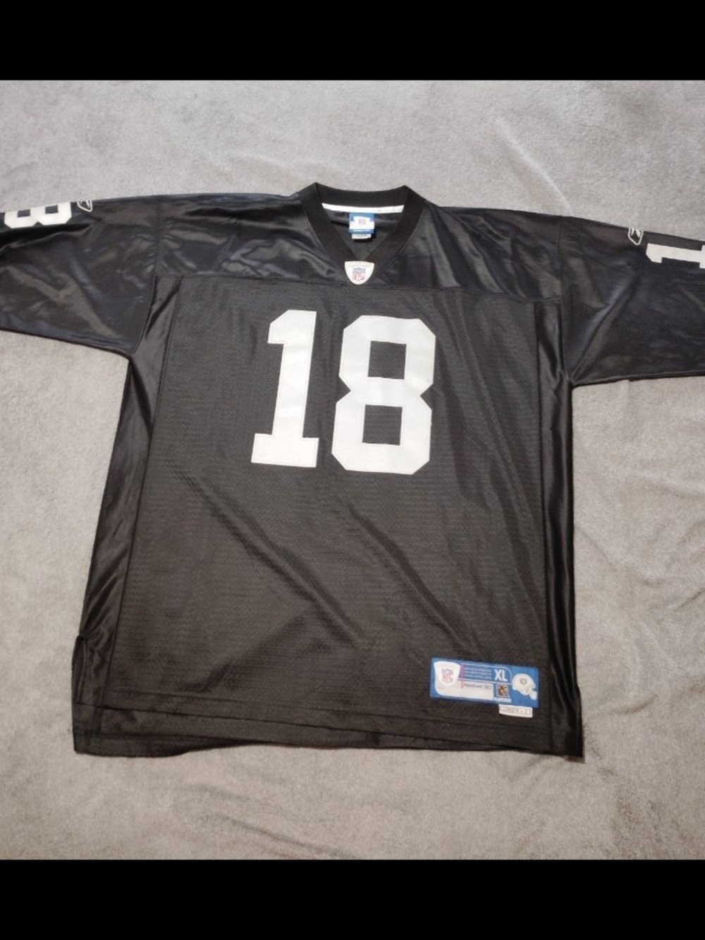 Randy Moss Oakland Raiders#18 Football Jersey 2004